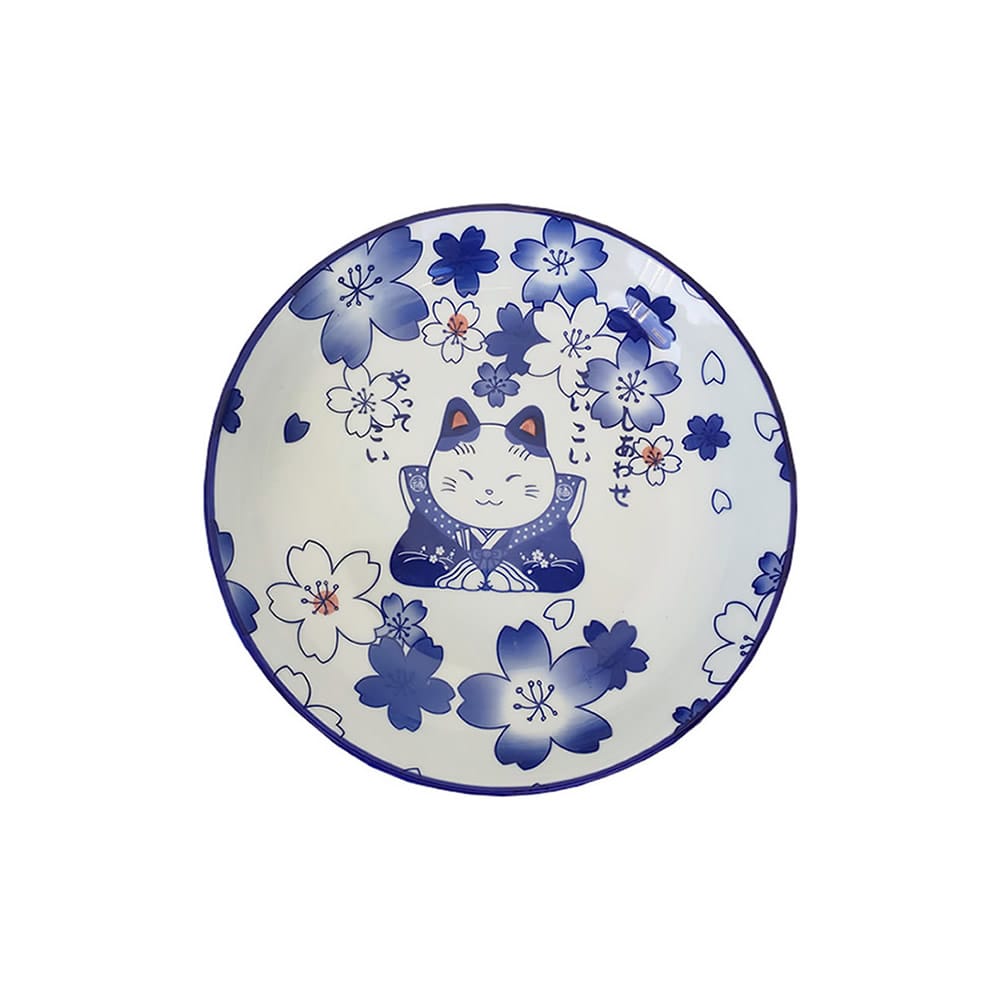 Cute Neko Deep Plate