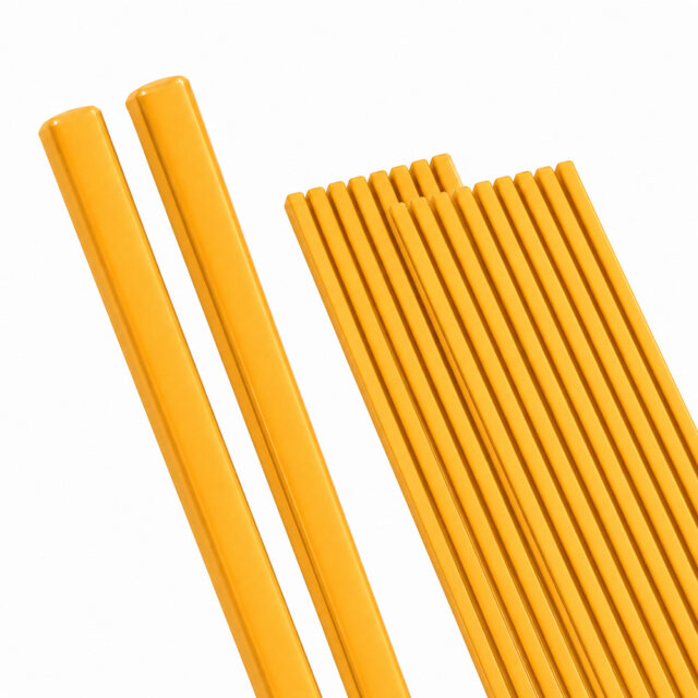 Melamine Yellow Chopsticks