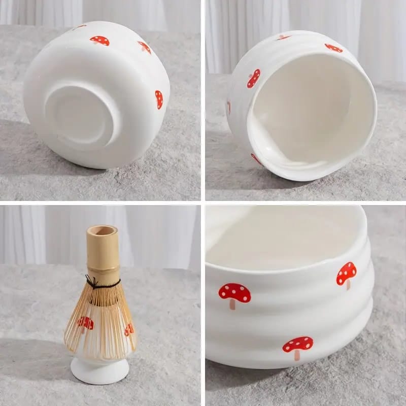 Akai Kinoko Matcha Tea Set Benefits