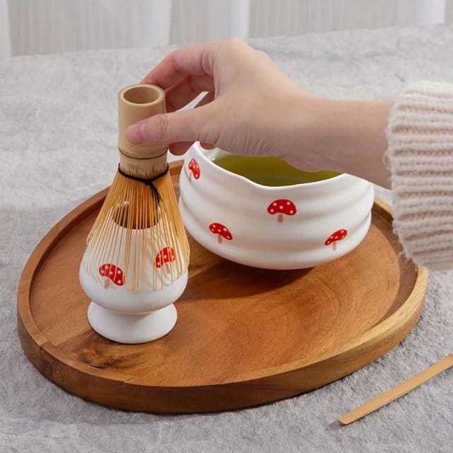 Akai Kinoko Matcha Tea Set Idea