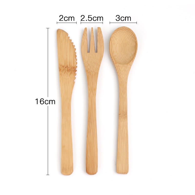 Bamboo Lunch Box Cutlery Set Dimensions Bamboo Lunch Box Cutlery Set Dimensions