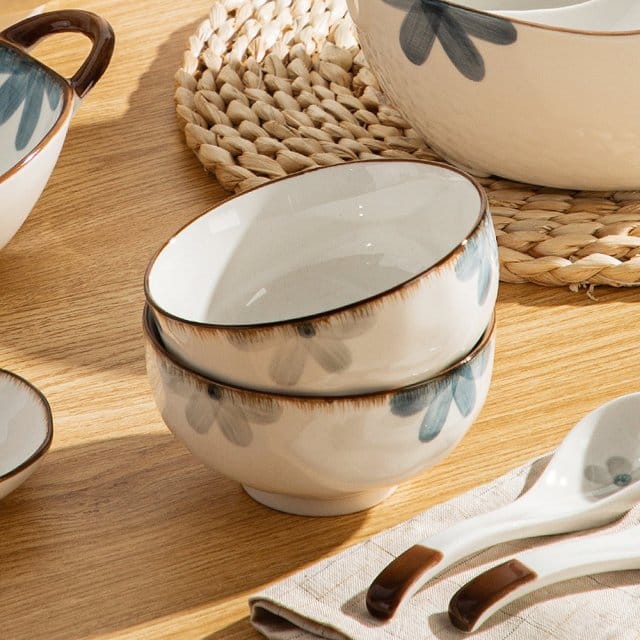 Indigo Flower Rice Bowl Suggestions