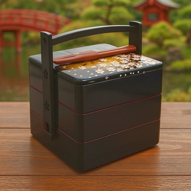Multi-tiered Jubako Bento