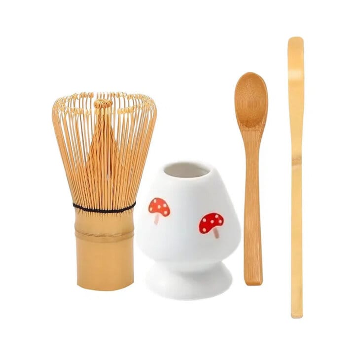 Kinoko Chasen &Amp; Whisk Set