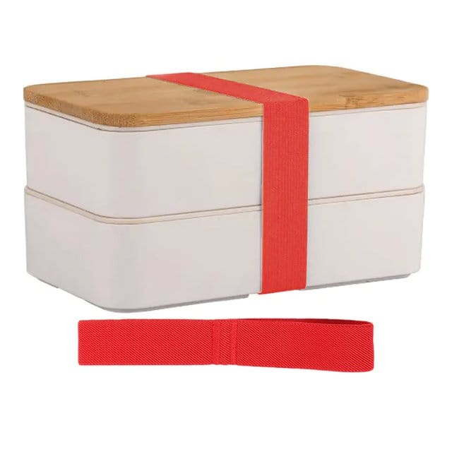 Red Bento Lunch Box Straps