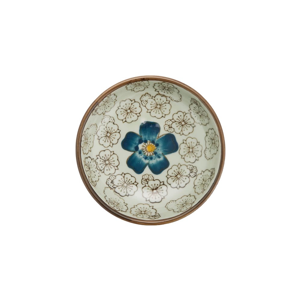 Underglazed Teal Sauce Tray