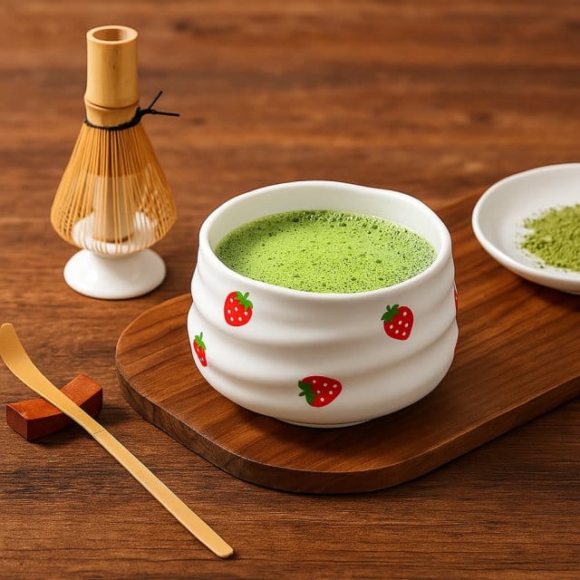 Akai Ichigo Matcha Set