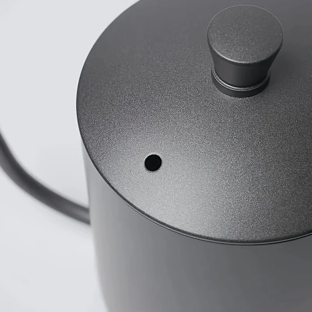 Black Gooseneck Hot Water Pitcher (300Ml)