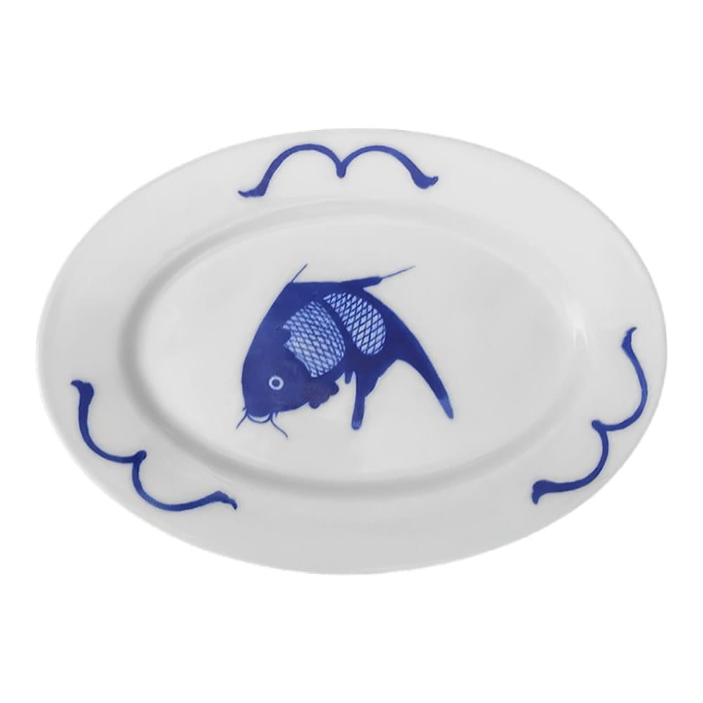 Blue Koi Carp Platter