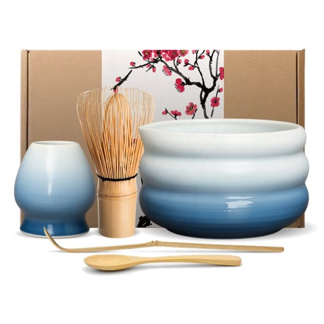 Deep Blue Taiyō Matcah Tea Set Deep Blue Taiyō Matcah Tea Set