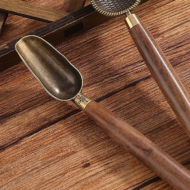 Ebony Matcha Tea Scoop Idea