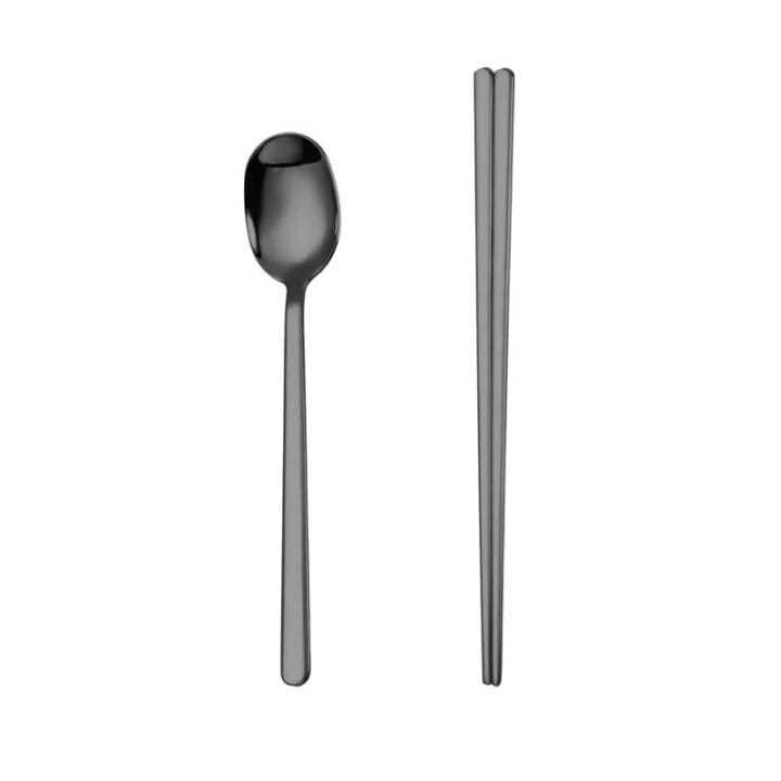 Korean Black Flat Spoon