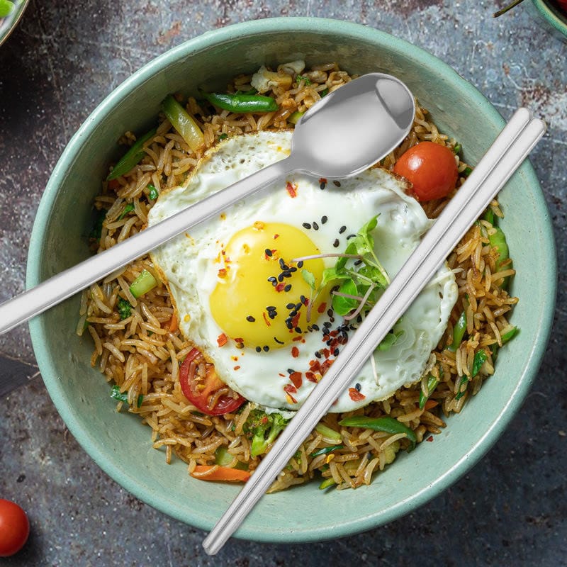 Korean Silver Flat Spoon Korean Silver Flat Spoon