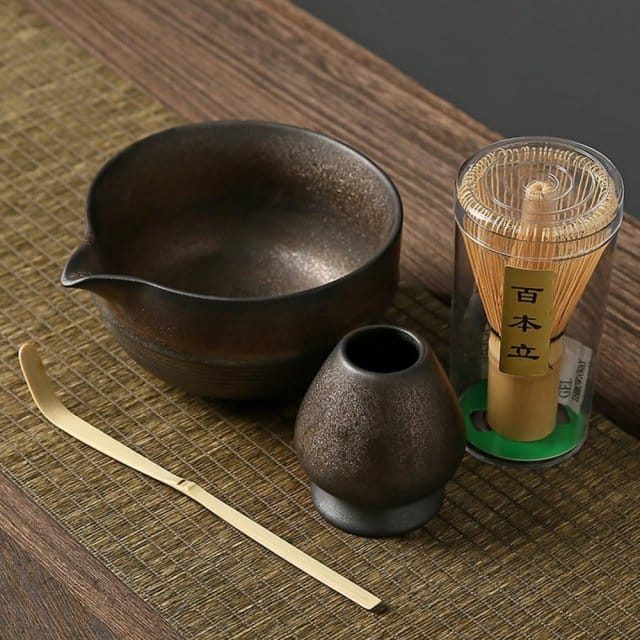 Kurogane Matcha Tea Sets