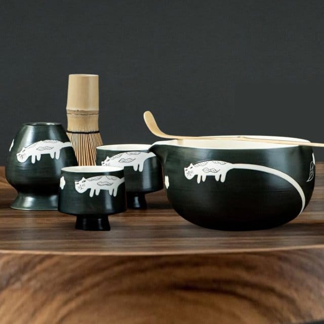 Maji Neko Matcha Tea Set