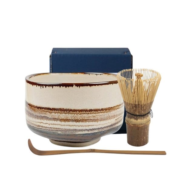 Minoyaki Kasumi Matcha Chawan