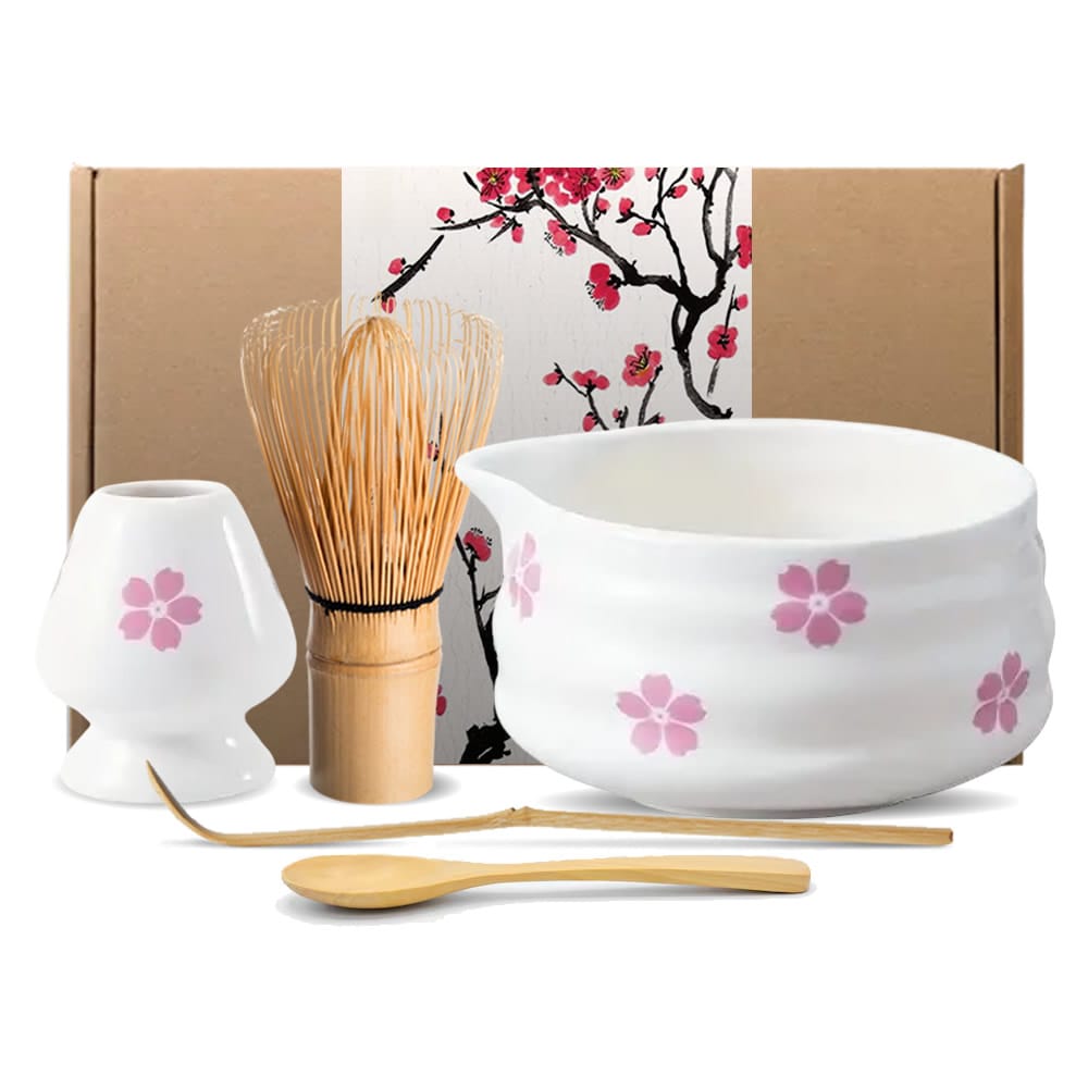 Pink Haru Sakura Matcha Set
