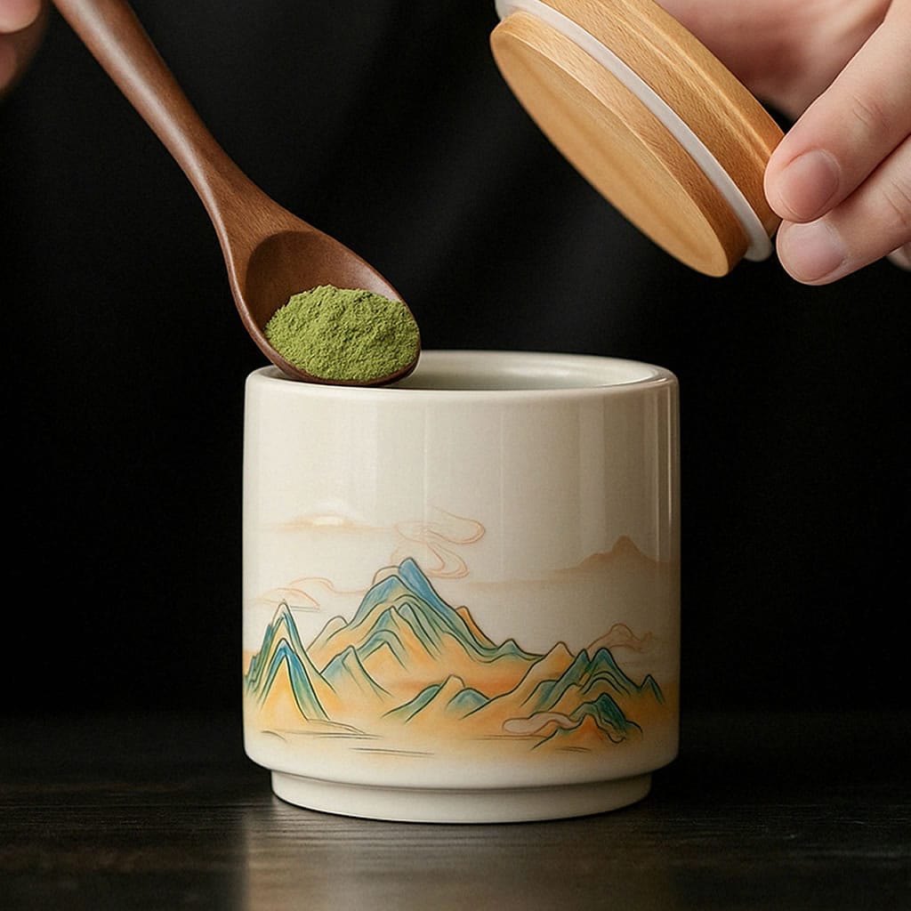 Seizan Matcha Tea Canisters