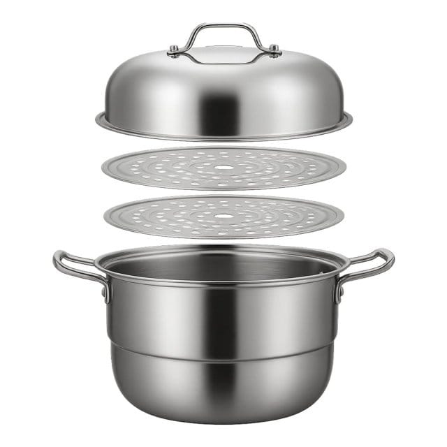 Stainless Steel Steamer Pot Layers