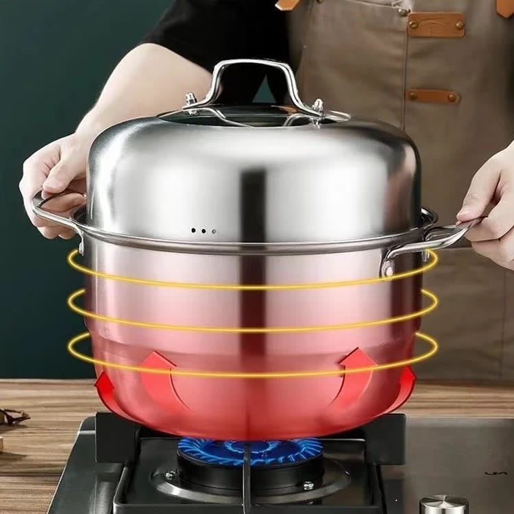 Stainless Steel Steamer Pot