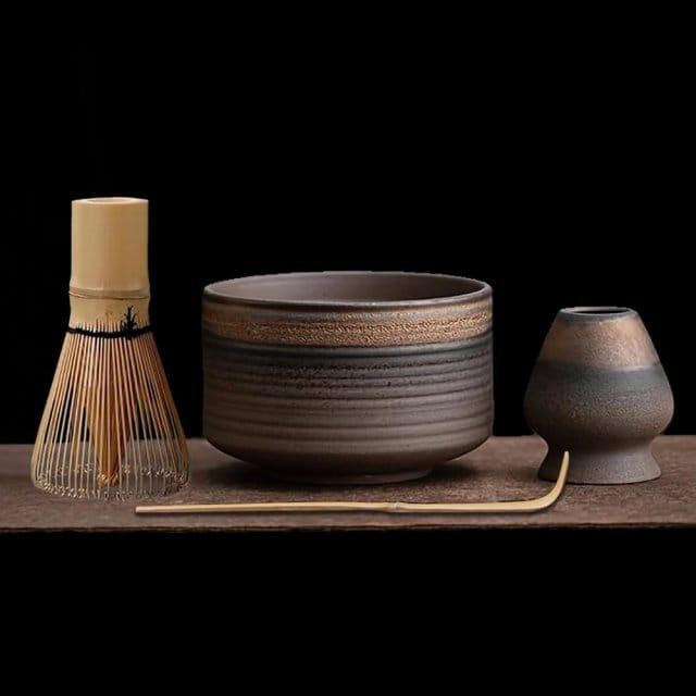 Ceramic Sabi Kumo Matcha Set Ceramic Sabi Kumo Matcha Set