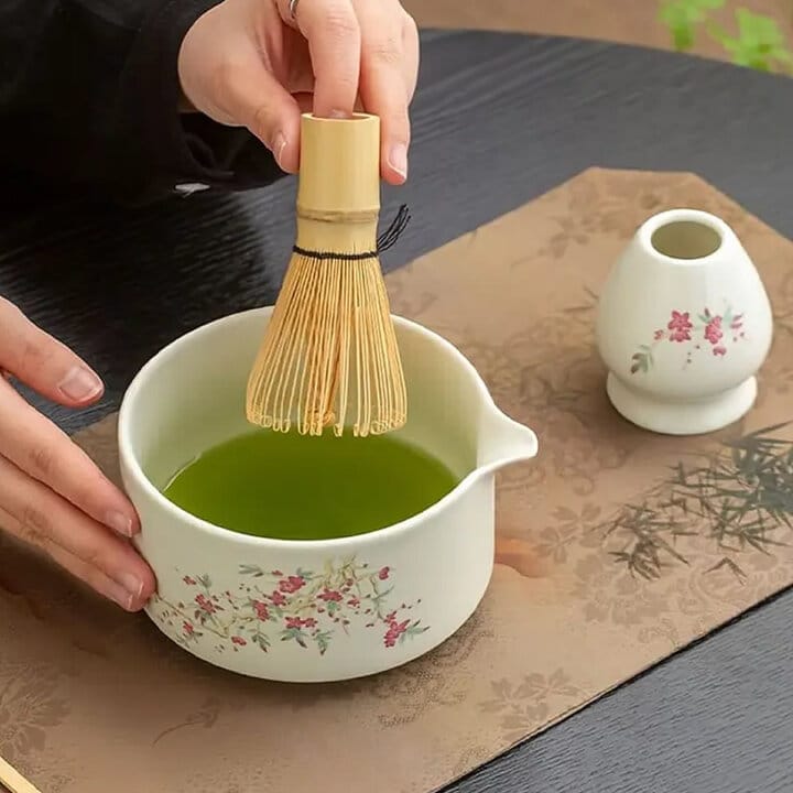 Hana Matcha Tea Setings