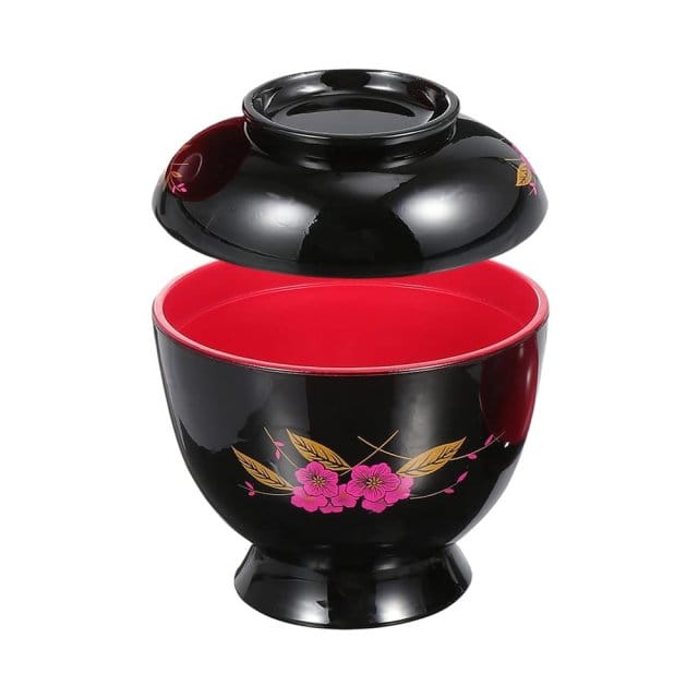 Hanakotoba Floral Miso Bowls