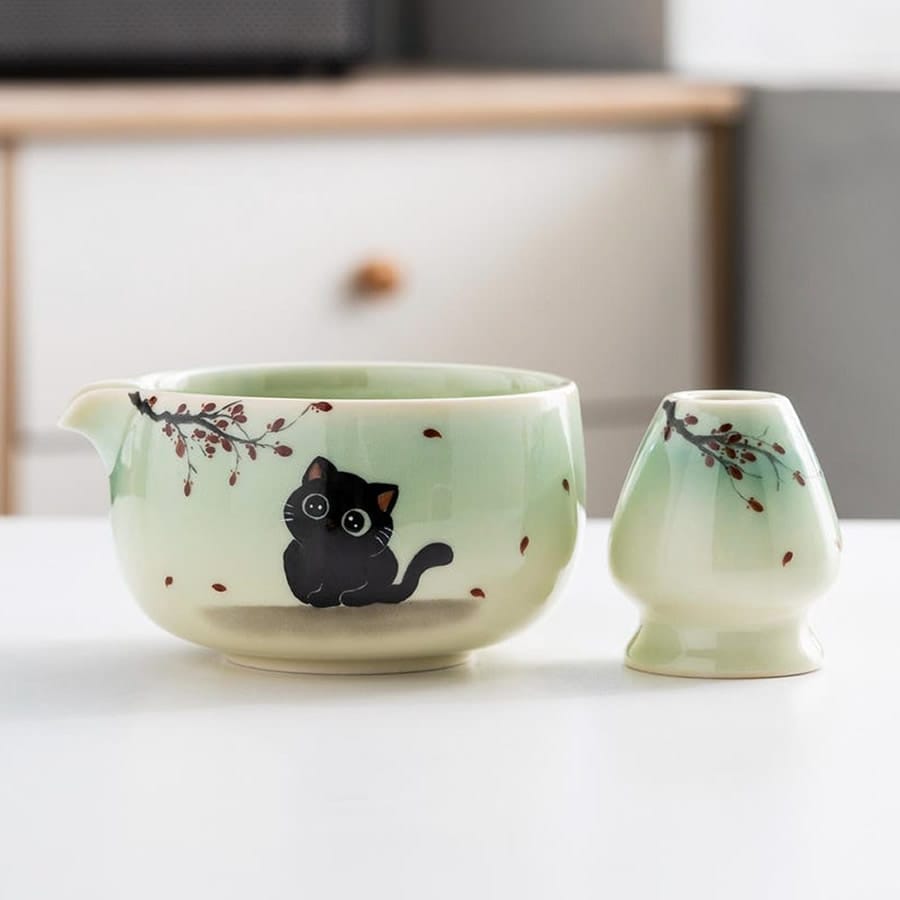 Kawaii Neko Matcha Sets