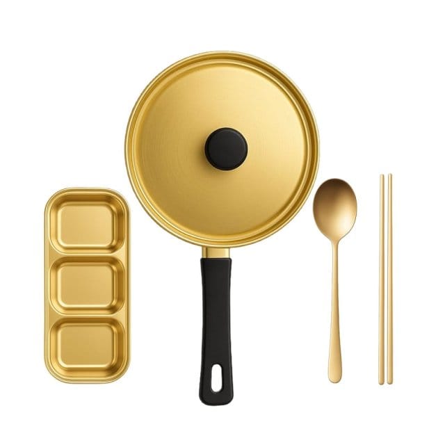 Korean Instant Noodle Ramen Pot Set