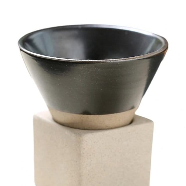 Kyoto Kuro Yunomi Cup Close Up