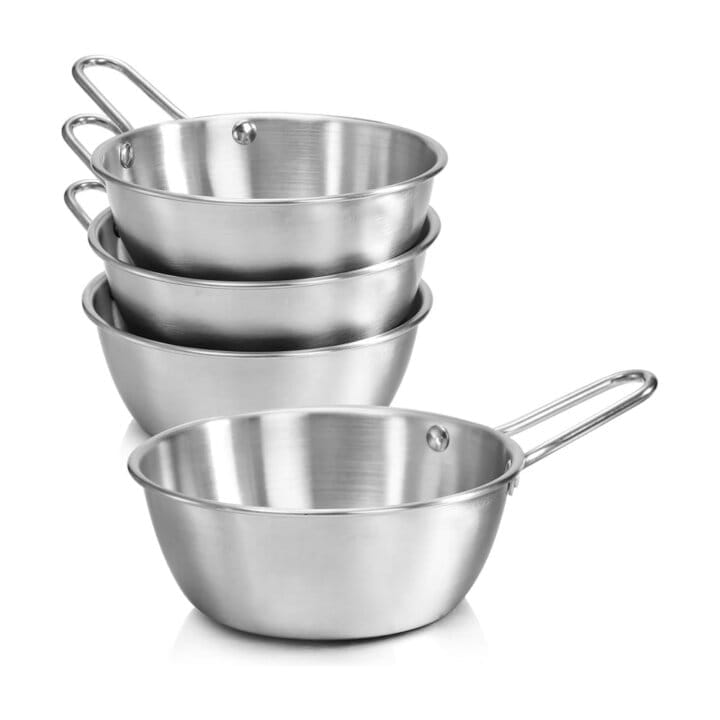 Stackable Korean Stainless Steel Bowls