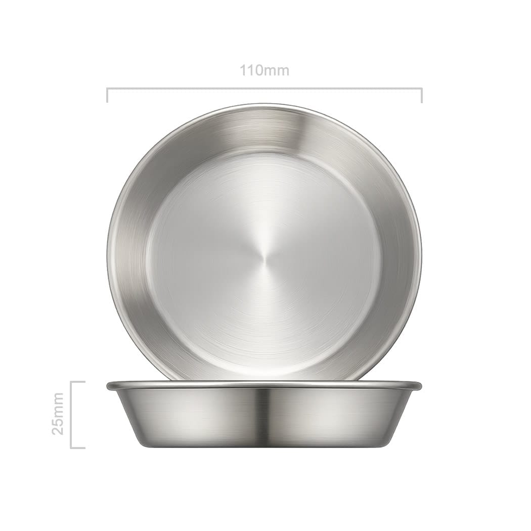 Stainless Steel Round Dish Dimensions
