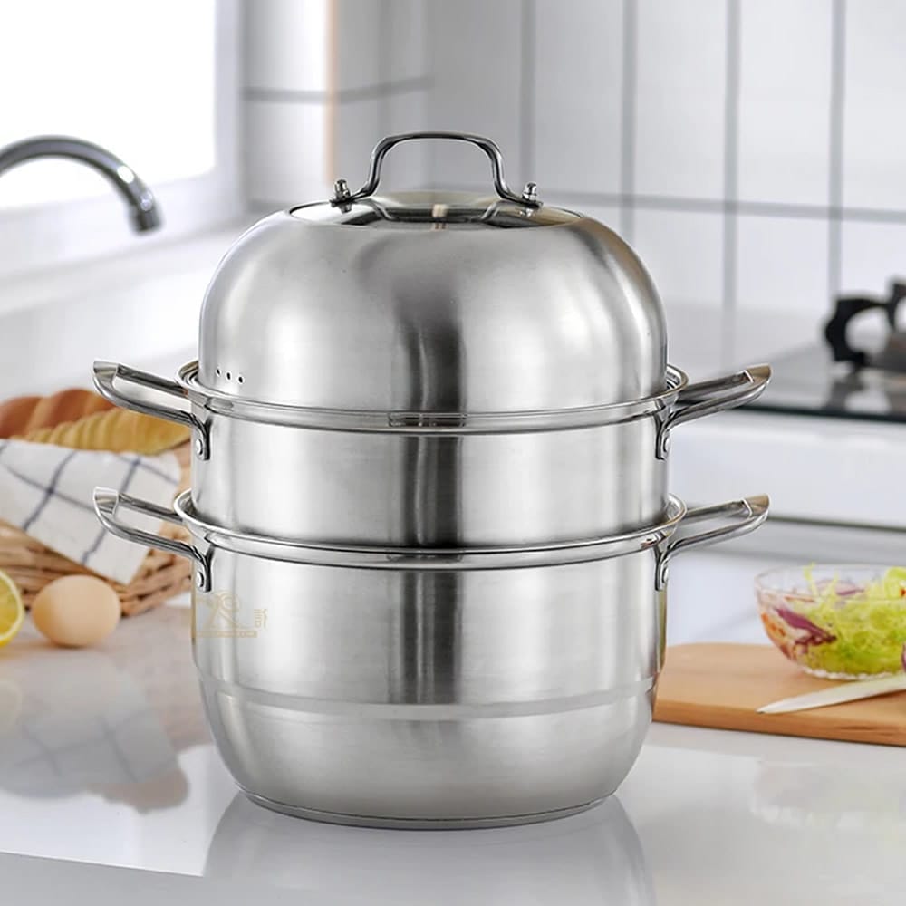 Stainless Steel Steamer Set