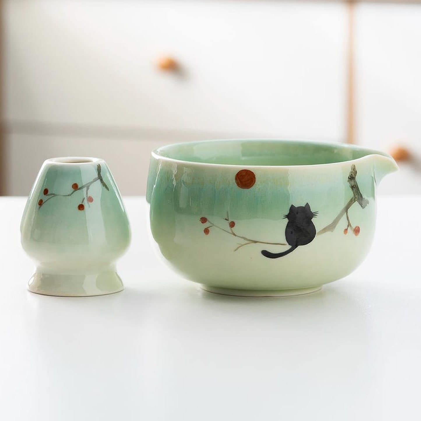 Yūyake Neko Matcha Set