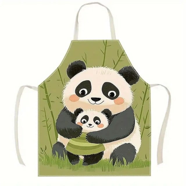 Bamboo Grove Panda Apron