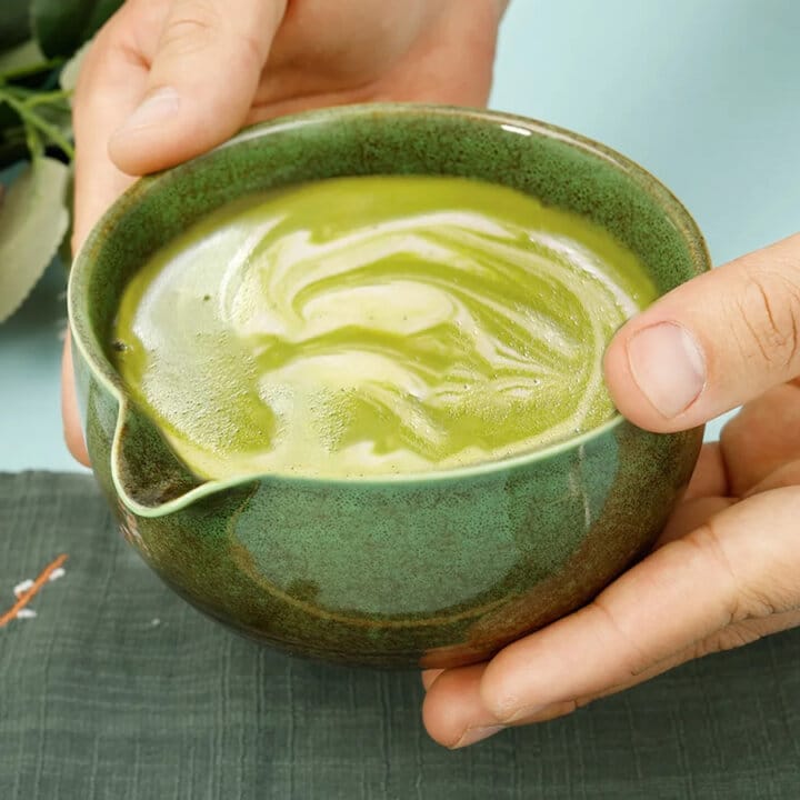 Frothy Midori Tsuchi Matcha Tea Set