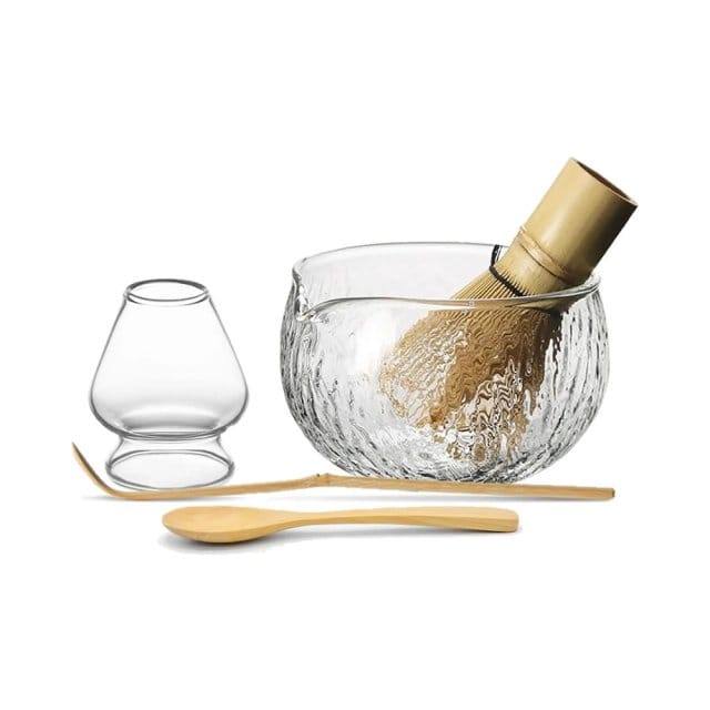 Glass Matcha Tea Set & Accessories