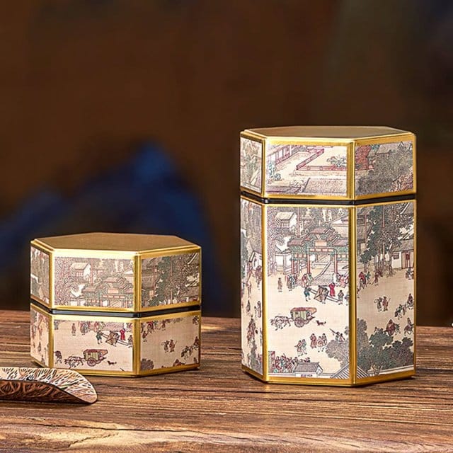 Golden Dynasty Matcha Canisters