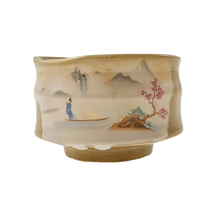 Shizukana Kawa Matcha Set Close Up