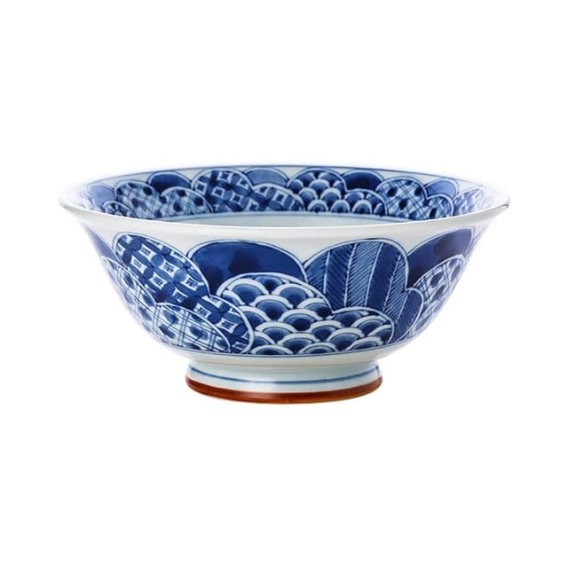 Shōzui Wave Motif Ramen Bowl