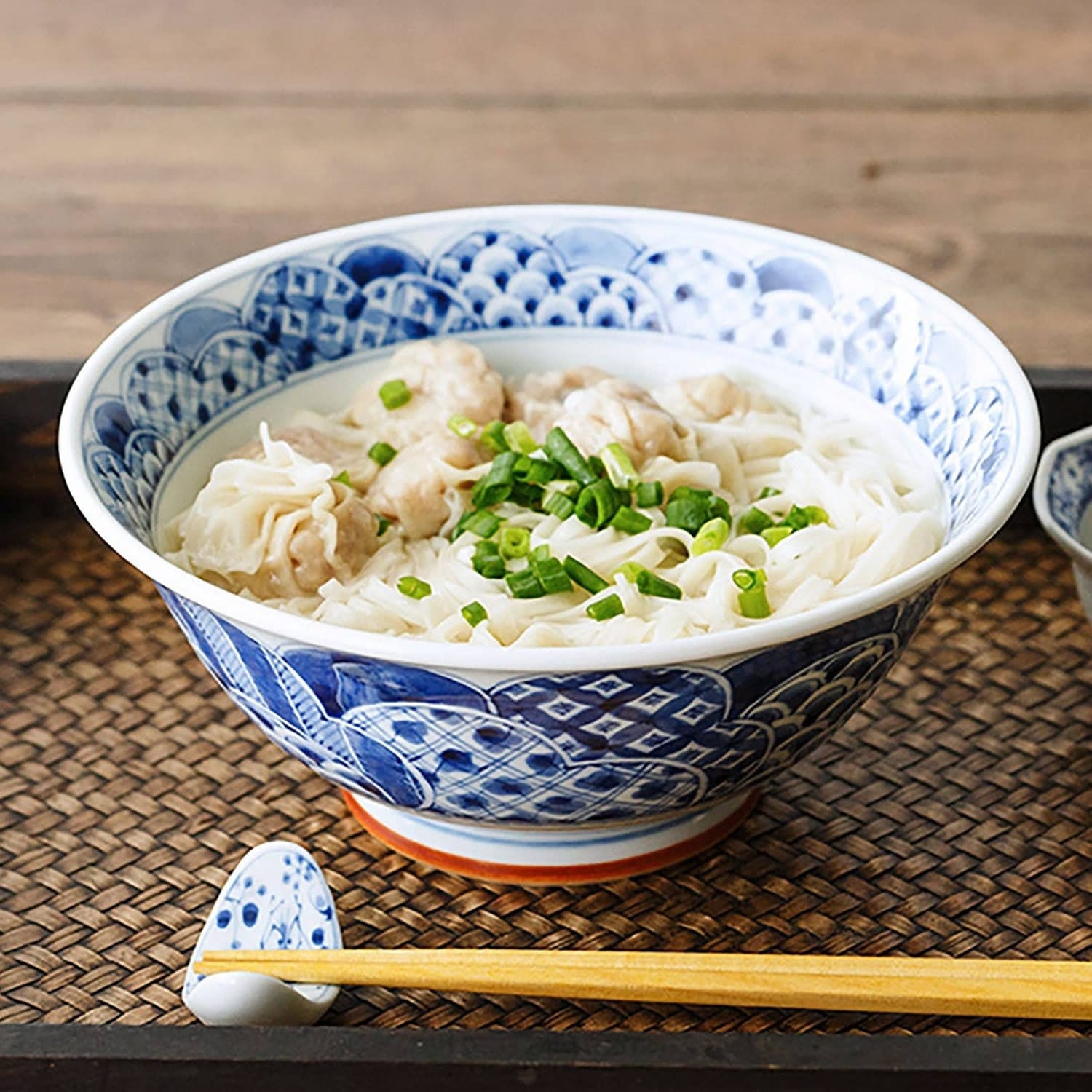 Shōzui Wave Motif Ramen Bowls
