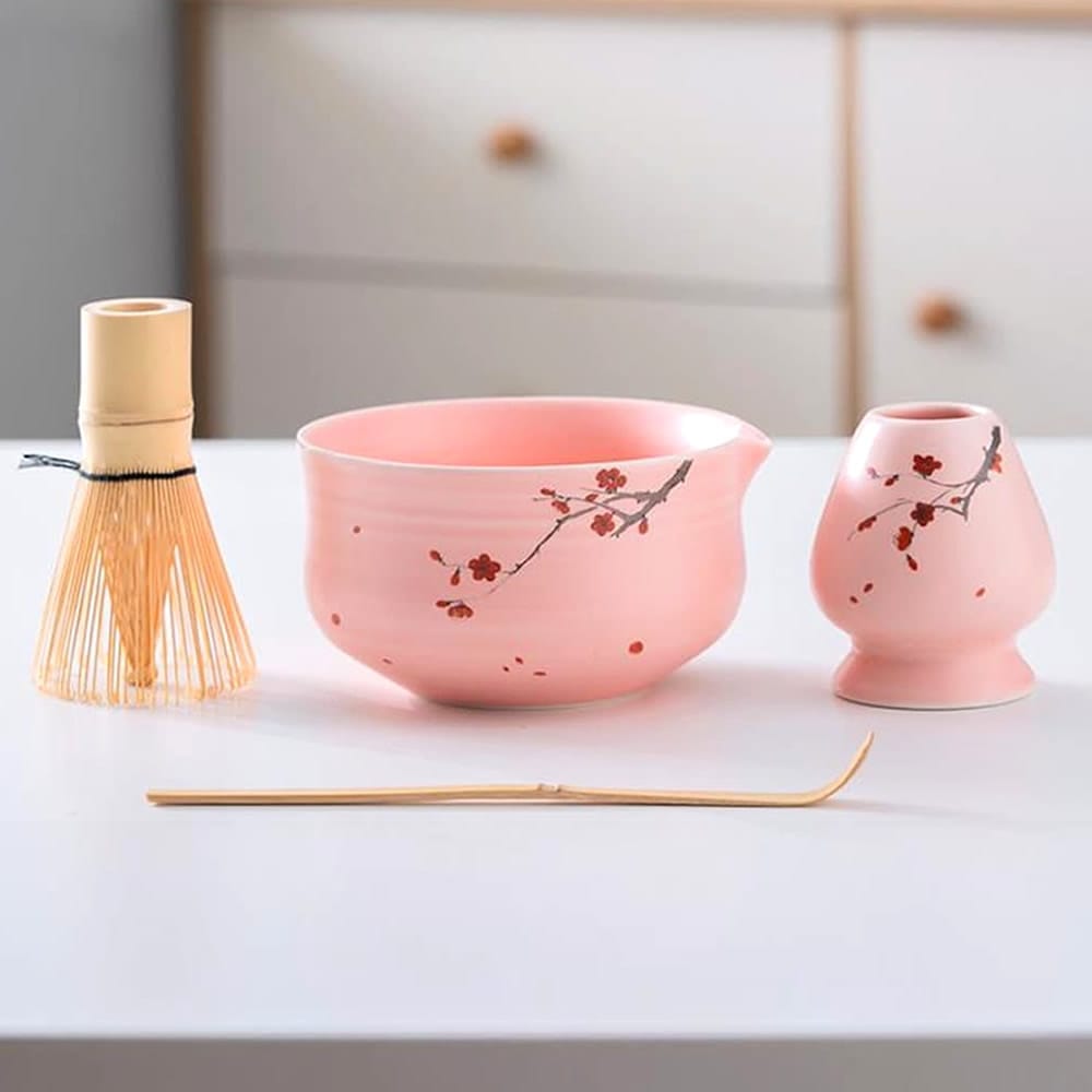 Spring Blossom Matcha Tea Setto