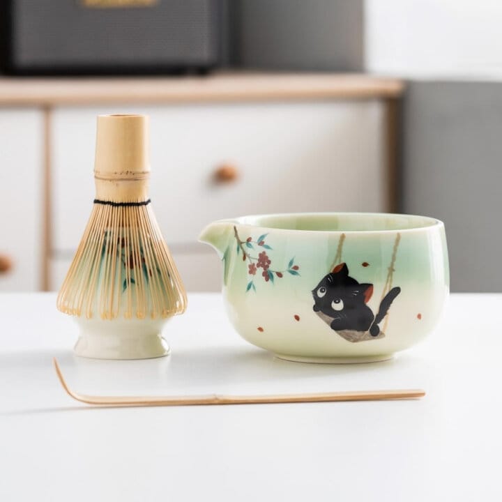 Buranko Neko Matcha Seting