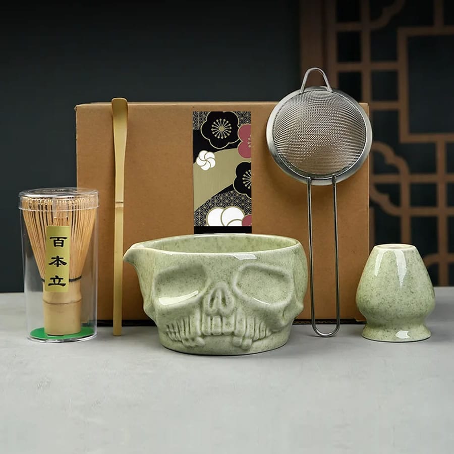 Midori Zugaikotsu Matcha Tea Set Midori Zugaikotsu Matcha Tea Set