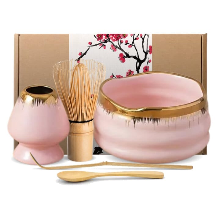 Princess Blush Matcha Tea Set