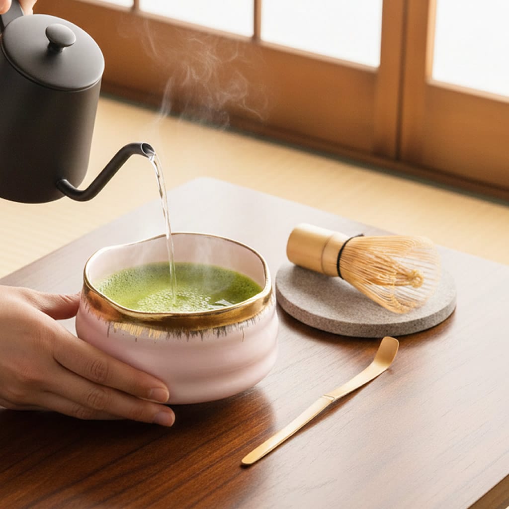 Princess Blush Matcha Tea Setto