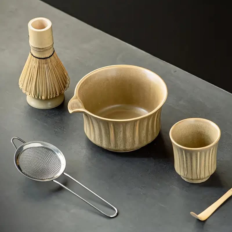 Tokoname-Yaki Matcha Tea Setto