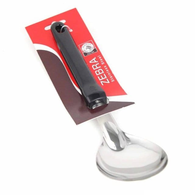 Zebra Stainless Steel Long Focus Rice Ladle