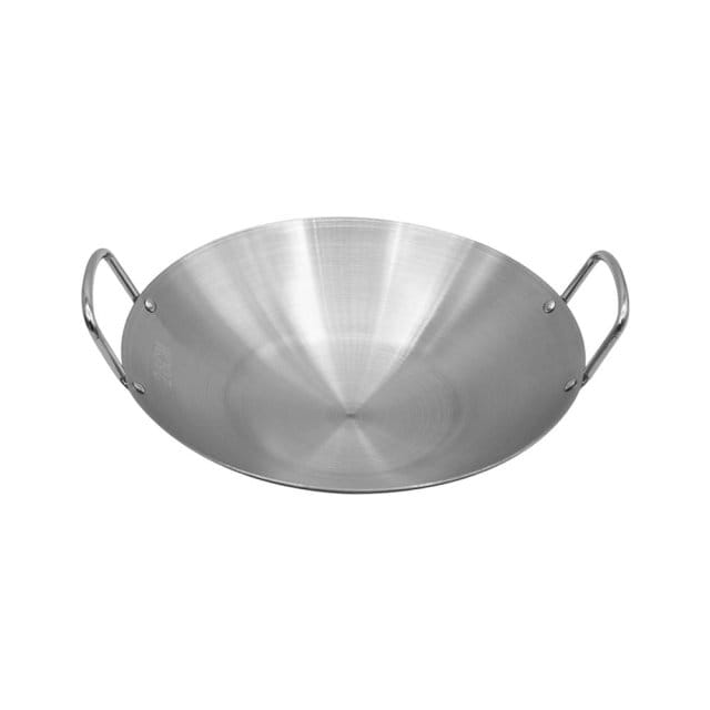 20cm Stainless Steel Serving Wok
