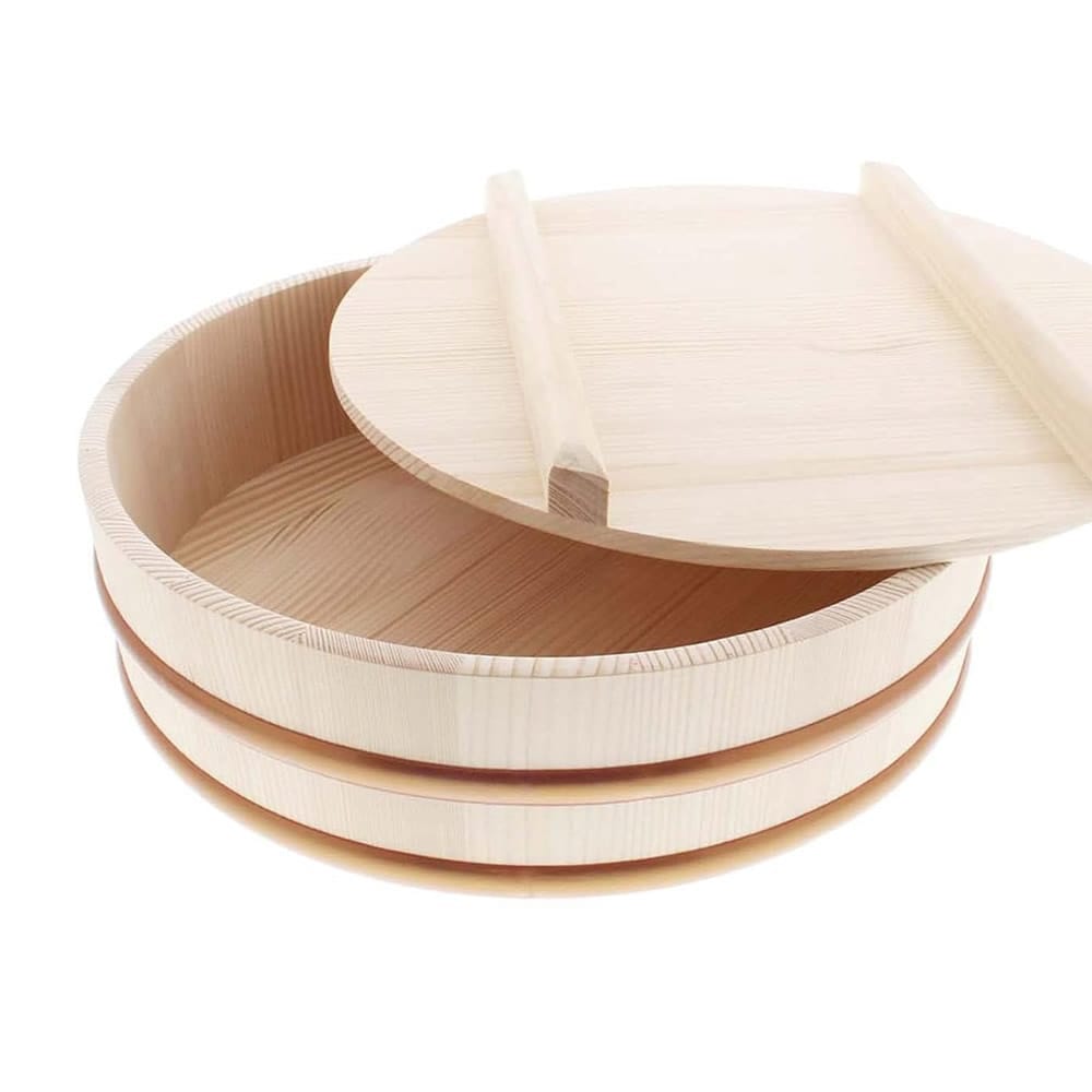 Hangiri Rice Mixing Bowl & Lid Hangiri Rice Mixing Bowl & Lid